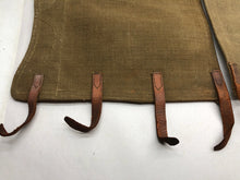 Load image into Gallery viewer, Original WW2 British Army 37 Pattern Despatch Riders High Sided Spats 1942 Dated - The Militaria Shop