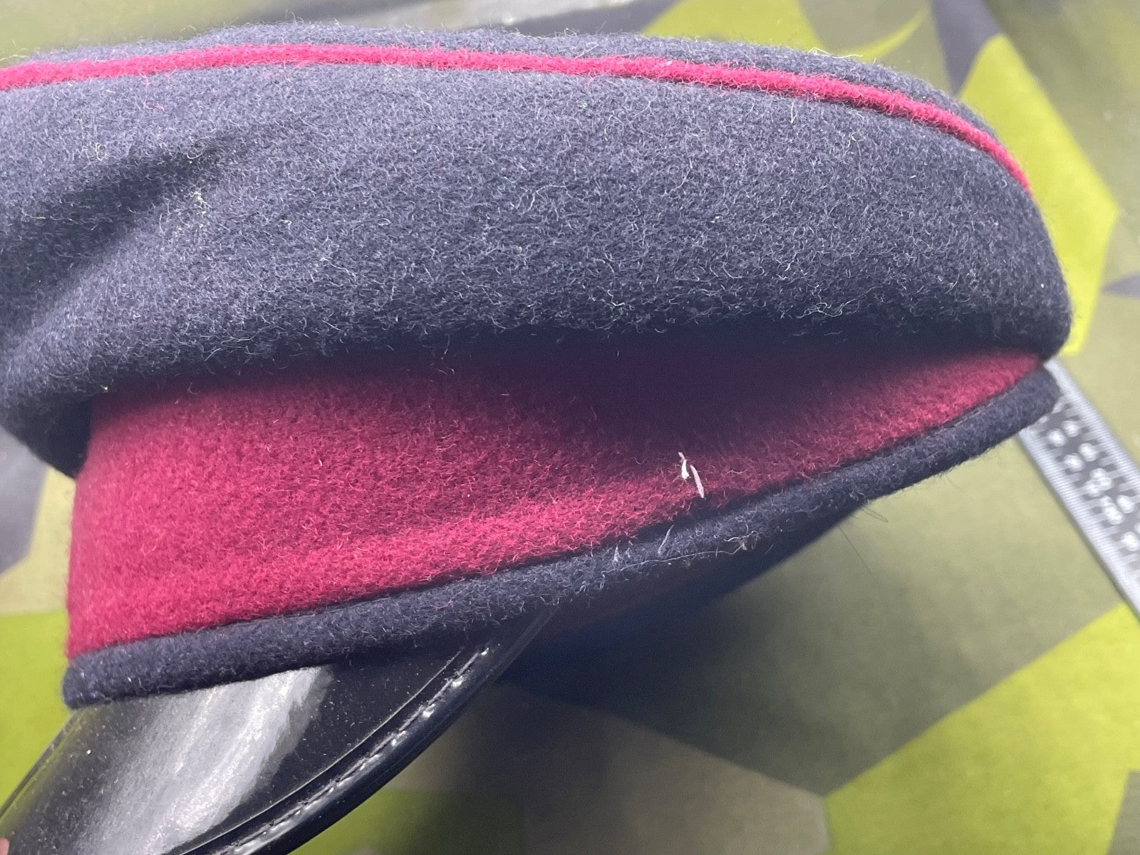 Original British Army Woman's Royal Army Medical Corps Peaked Cap - Size 56cm - The Militaria Shop