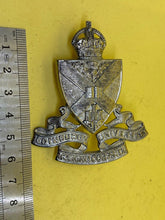 Load image into Gallery viewer, Original British Army Edinburgh University Training Corps (TA) Cap Badge - The Militaria Shop