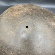 Load image into Gallery viewer, Original British/Canadian Army WW2 Mk3 Turtle High Rivet Combat Steel Helmet - The Militaria Shop