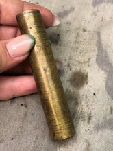 Load image into Gallery viewer, Original WW1 British Army SMLE Enfield Brass Oil Bottle - P-H Maker Marked - The Militaria Shop