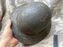 Load image into Gallery viewer, Original WW2 British Home Front Civillian Zuckerman Helmet 1941 Dated - The Militaria Shop