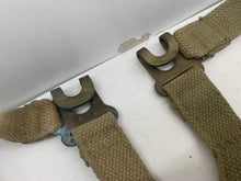 Load image into Gallery viewer, Original WW2 37 Pattern British Army L Strap Set - The Militaria Shop