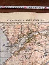 Load image into Gallery viewer, Original WW2 British Army GSGS OS Map of Great Britain - Barmouth & Aberystwtrh - The Militaria Shop