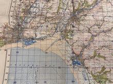 Load image into Gallery viewer, Original WW2 British Army GSGS OS Map of Great Britain - Swansea & Aberdare - The Militaria Shop