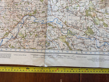 Load image into Gallery viewer, Original WW2 British Army OS Map of Great Britain - Kington - The Militaria Shop