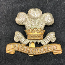 Load image into Gallery viewer, Original WW2 British Army Cap Badge - Pembroke Yeomanry - The Militaria Shop