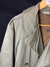 Load image into Gallery viewer, Original WW2 US Army Officers Raincoat Overcoat + Liner & Belt - Long Med - 40" - The Militaria Shop
