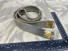Load image into Gallery viewer, Original British RAF Royal Air Force SMLE Rifle Sling in Blue Canvas - The Militaria Shop