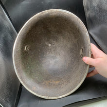 Load image into Gallery viewer, Original WW2 British/Canadian Army Mk3 Turtle Combat Helmet - The Militaria Shop