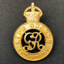 Load image into Gallery viewer, Original British Army 1st & 2nd Life Guards Cap Badge - The Militaria Shop