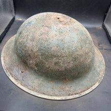 Load image into Gallery viewer, Original WW2 British Army Mk2 "Brodie" Combat Helmet - The Militaria Shop