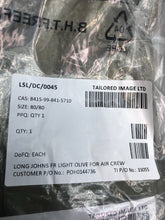 Load image into Gallery viewer, Genuine NEW British Army Long Johns FR Light Olive for Air Crew - Size 80/80 - The Militaria Shop