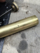 Load image into Gallery viewer, Original WW1 British Army SMLE Enfield Brass Oil Bottle - EFD - The Militaria Shop