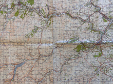 Load image into Gallery viewer, Original WW2 British Army GSGS Map of Scotland - Peebles & Galashiels - The Militaria Shop