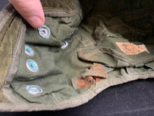 Load image into Gallery viewer, Original Royal Air Force RAF Cold War Period G Type Green Jet Flying Helmet 22C - The Militaria Shop