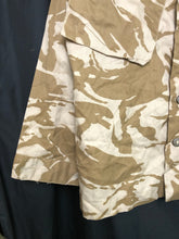 Load image into Gallery viewer, Genuine British Army Desert DPM Camouflaged Combat Jacket - Size 170/96 - The Militaria Shop