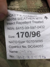 Charger l'image dans la galerie, British Army MTP Camouflaged Combat Jacket Warm Weather - Size 170/96 - The Militaria Shop