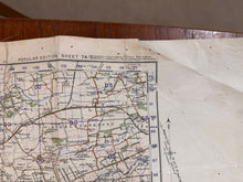 Load image into Gallery viewer, Original WW2 British Army GSGS Map of Scotland - Edinburgh - The Militaria Shop
