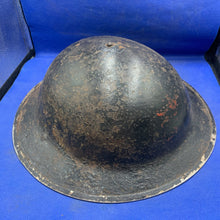 Load image into Gallery viewer, Original WW2 British Army Mk2 Brodie Combat Helmet - The Militaria Shop
