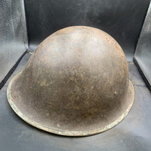Load image into Gallery viewer, Original WW2 British/Canadian Army Mk3 "Turtle" Combat Helmet - The Militaria Shop