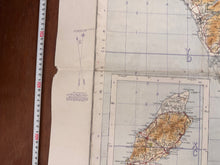 Load image into Gallery viewer, Original WW2 British Army RAF Navy Base Map of England - North Central - The Militaria Shop