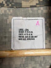 Load image into Gallery viewer, Surplus US Army ACU Combat Uniform Jacket -Size Large-Long - The Militaria Shop