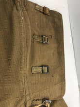 Load image into Gallery viewer, Original WW2 British Army 37 Pattern Despatch Riders High Sided Spats 1943 Dated - The Militaria Shop