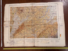 Load image into Gallery viewer, Original WW2 British Army RAF Navy Base Map of England - Midlands - Birmingham - The Militaria Shop