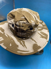 Load image into Gallery viewer, Original British Army Jungle DPM Tropical Bush Hat / Boonie. Approx Size 54cm - The Militaria Shop