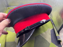 Load image into Gallery viewer, Original British Army REME Peaked Cap - Size 55cm - The Militaria Shop