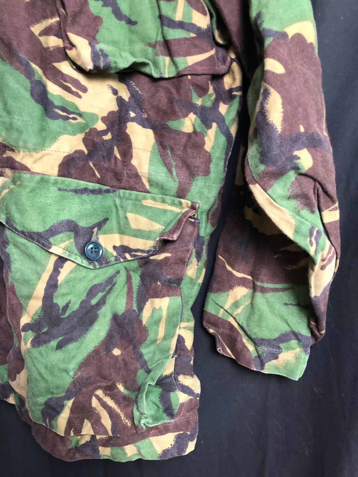 Genuine Army Surplus British DPM Camouflaged Combat Smock Jacket - Size 180/96 - The Militaria Shop