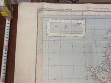 Load image into Gallery viewer, Original WW2 British Army RAF Navy Base Map of Scotland North - The Militaria Shop