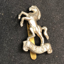 Load image into Gallery viewer, Genuine WW2 British Army Brass Cap Badge - West Kent Yeomanry - The Militaria Shop