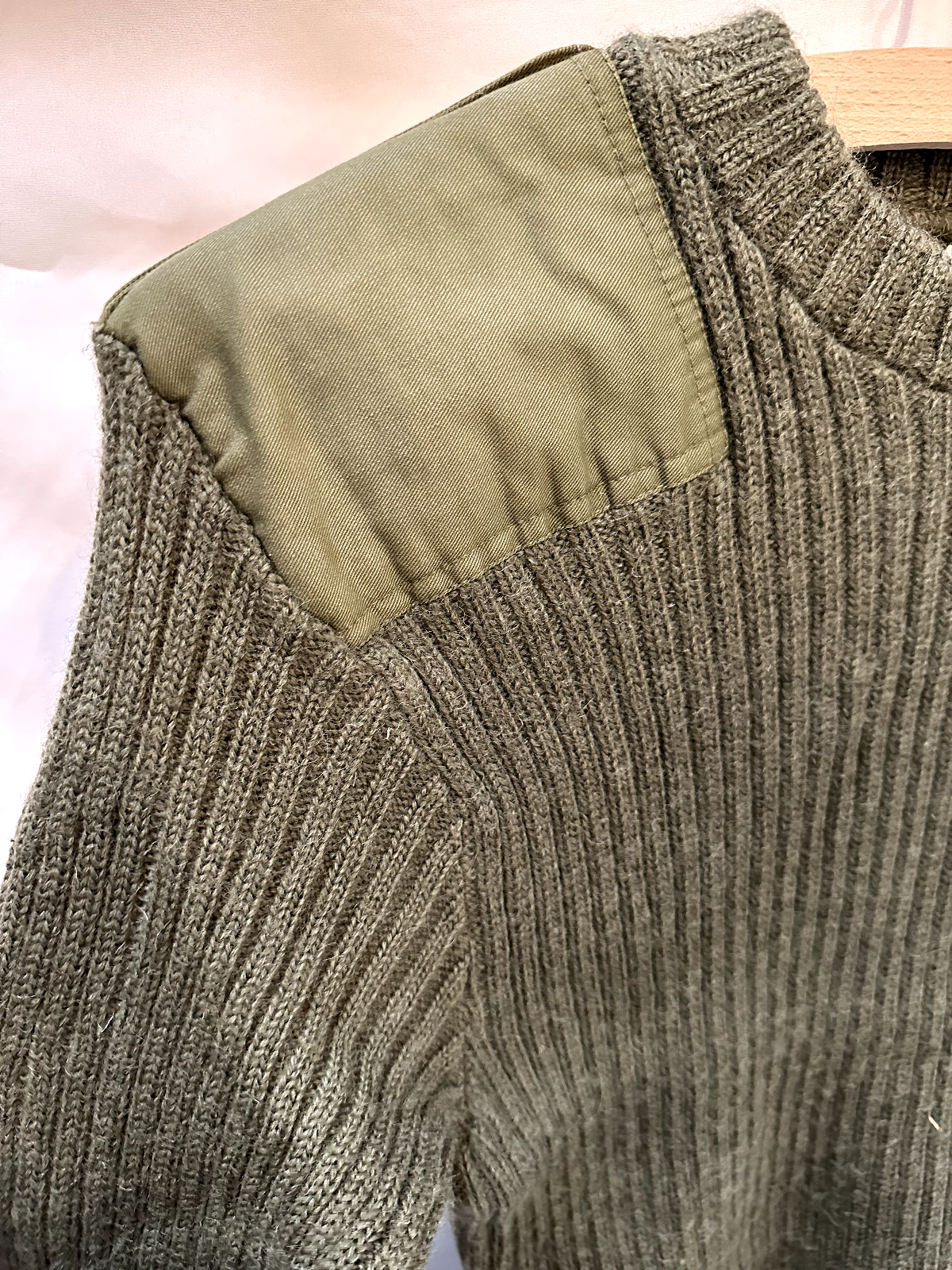 Genuine British Army Commando Heavy Pull Over Jumper - Size 82cm Chest - The Militaria Shop