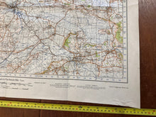 Load image into Gallery viewer, Original WW2 British Army GSGS OS Map of Great Britain - Bridgewater & Quantock - The Militaria Shop