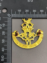 Load image into Gallery viewer, Vintage Canadian Army 4th Princess Louise Dragoon Guards Cap Badge - The Militaria Shop