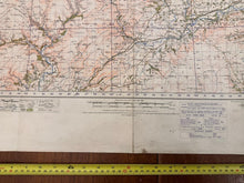 Load image into Gallery viewer, Original WW2 British Army GSGS OS Map of Great Britain - Llandrindod Wells - The Militaria Shop