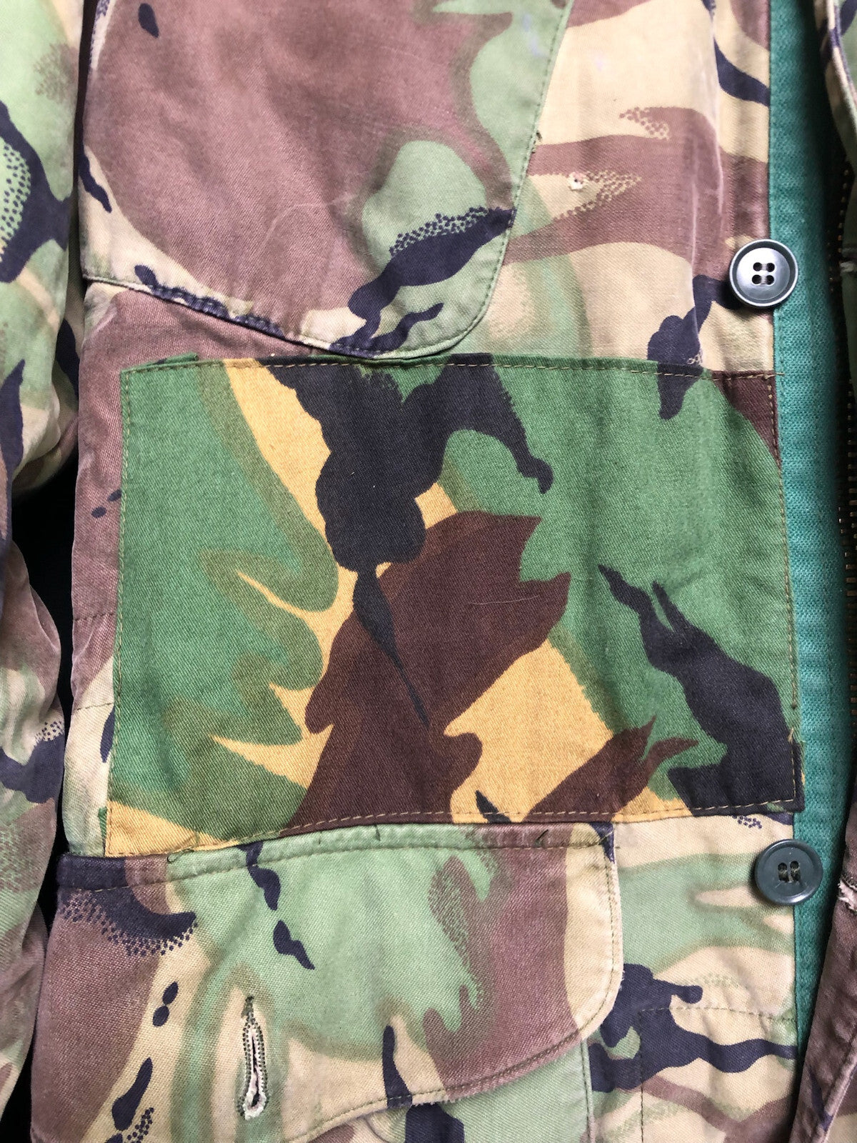 Original British Army 68 Pattern DPM Camouflaged Combat Smock Size 4 - 36" Chest - The Militaria Shop