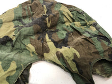 Load image into Gallery viewer, Original US Army Vietnam War Era M1 Camo Helmet Cover - Local Find - Combat Worn - The Militaria Shop
