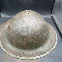 Load image into Gallery viewer, Original WW2 British Army Mk2 "Brodie" Combat Helmet - The Militaria Shop