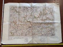 Load image into Gallery viewer, Original WW2 British Army OS Map of Great Britain - Carmarthen - The Militaria Shop