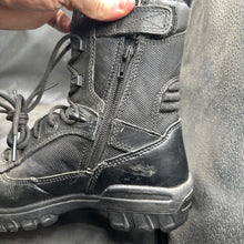 Load image into Gallery viewer, Army Black Leather High Top BATES Combat Boots - Size EU 37 - UK 3 - The Militaria Shop