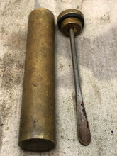 Load image into Gallery viewer, Original WW1 British Army SMLE Enfield Brass Oil Bottle - EFD Marked - The Militaria Shop