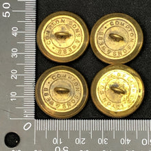 Charger l'image dans la galerie, Original British Great Western Railway Buttons - x4 - The Militaria Shop