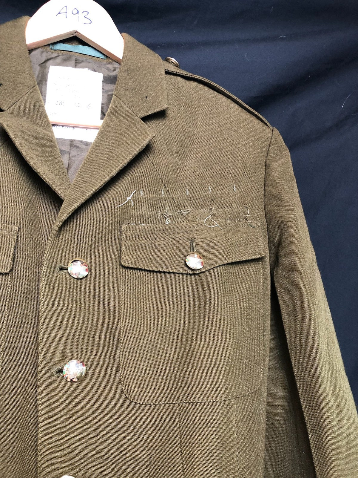 Grade 1 Used British Army No.2 Dress Uniform Jacket - Size 188/104/88 - The Militaria Shop