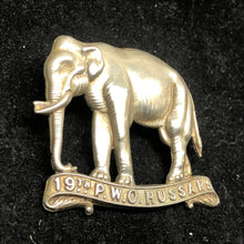 Lade das Bild in den Galerie-Viewer, Original WW1 British Army Cap Badge - 19th Prince Of Wales' Own Hussars - The Militaria Shop