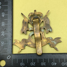 Load image into Gallery viewer, Original British Army Cap Badge - 16th The Queen's Lancers - The Militaria Shop