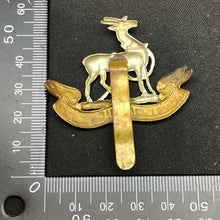 Load image into Gallery viewer, Original WW2 British Army Cap Badge - Royal Warwickshire Regiment - The Militaria Shop