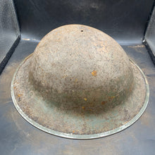Load image into Gallery viewer, Original WW2 British Army Mk2 "Brodie" Combat Helmet - The Militaria Shop